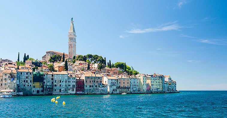 Herbstradeln in Porec